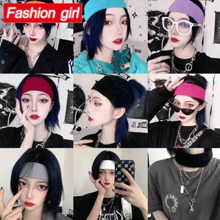 Băng Đô Thể Thao Màu Sắc Đơn Giản Dễ Phối Đồ Phong Cách Harajuku Hàn Quốc