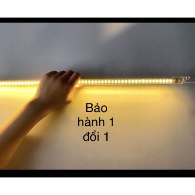 Led thanh 220v siêu sáng 1m 50cm 30cm, đèn led thanh 220v màu trắng vàng hồng đỏ xanh