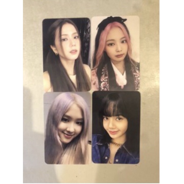 set ảnh BlackPink cực hiếm hàng thật giá 22 triệu
