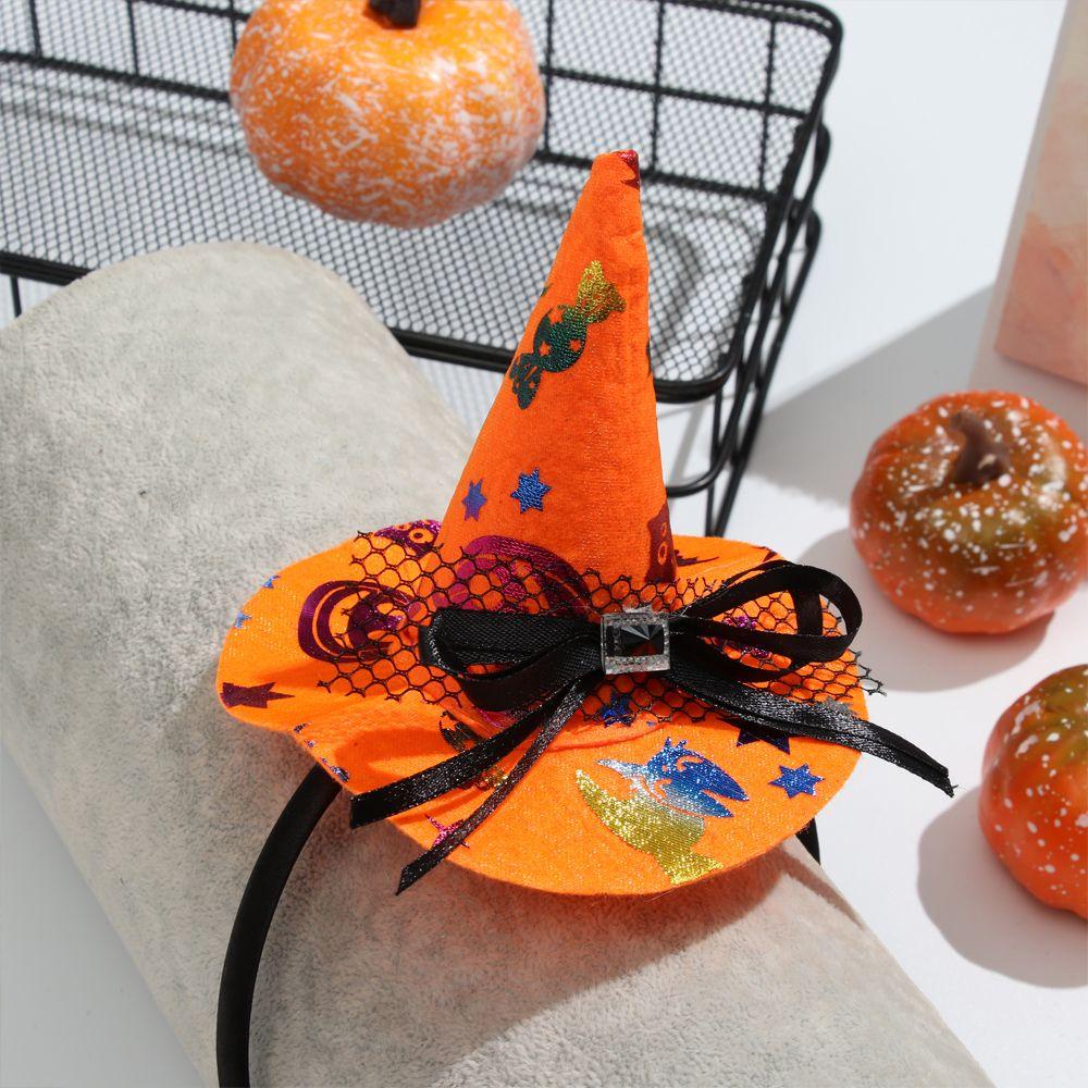 1 Băng Đô Mũ Phù Thủy Bí Ngô Hóa Trang Halloween