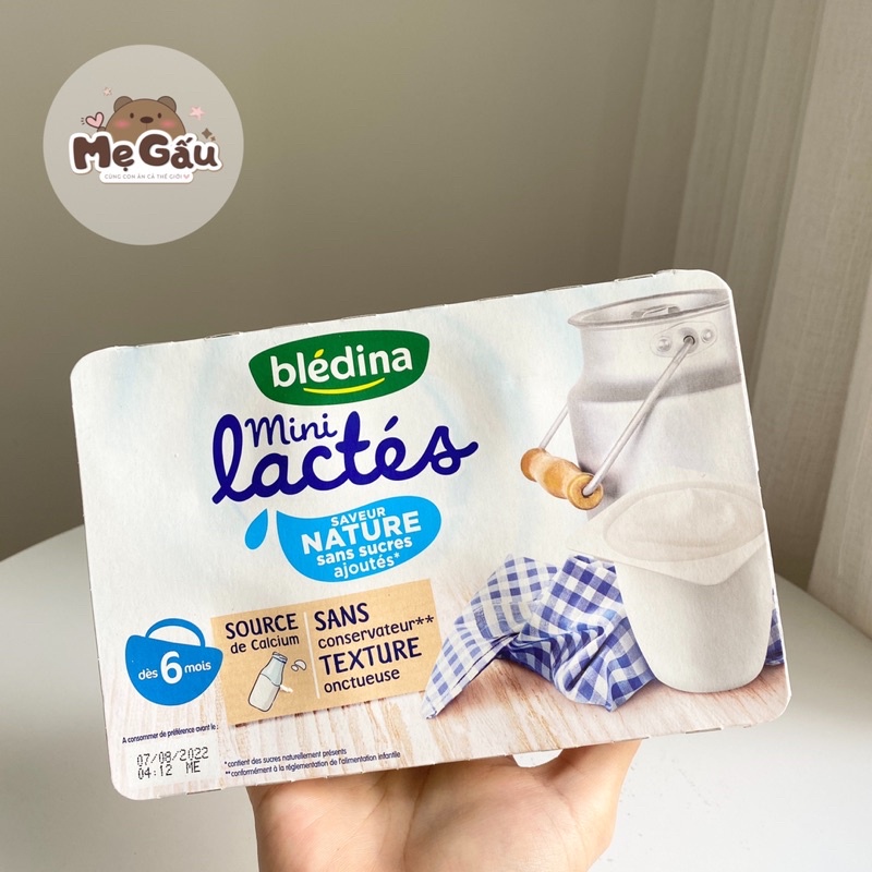 Sữa Chua Nguội Bledina Cho Bé Từ 6m+