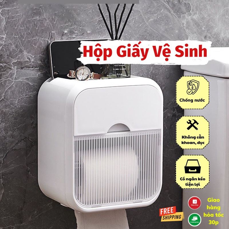 Hộp Đựng Giấy Vệ Sinh Hộp Giấy Đa Năng Tiện Lợi Sang Trọng Chắc Chắn Titan.st
