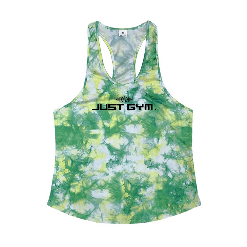 Áo Ba Lỗ Thể Thao Họa Tiết Rằn Ri Mau Khô Thời Trang Mùa Hè Cho Nam