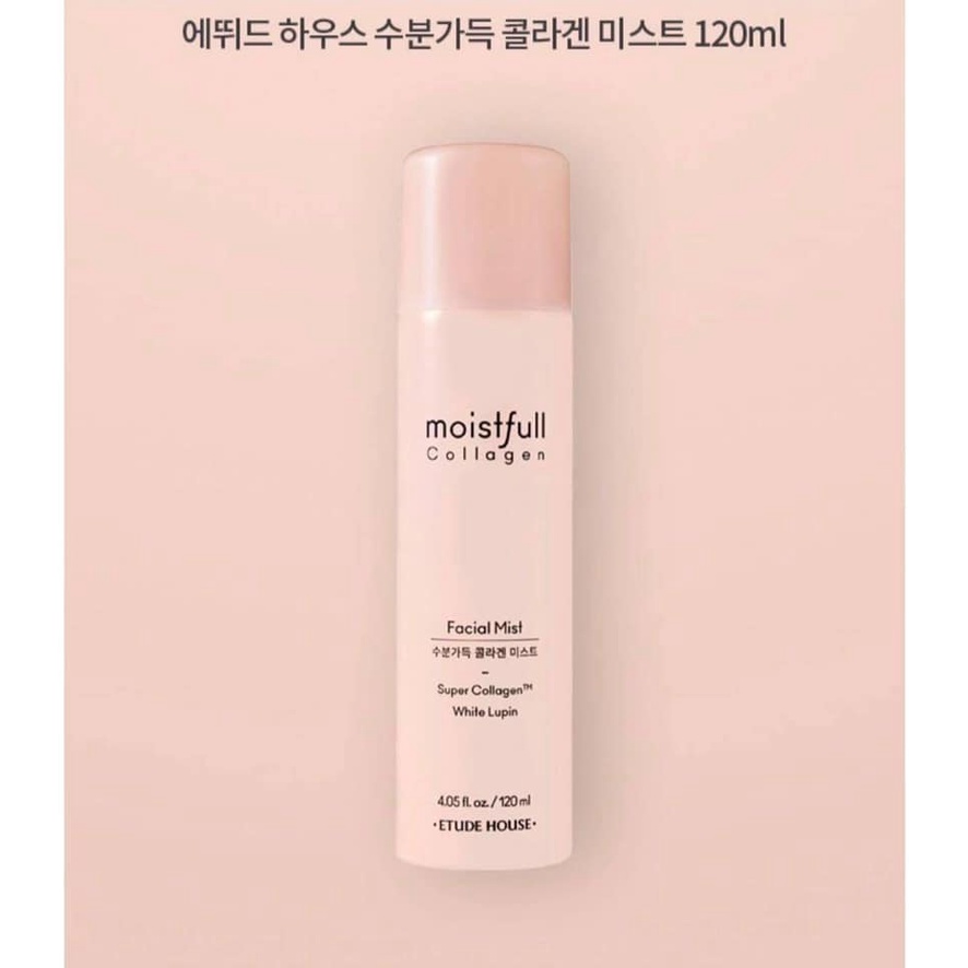 XỊT KHOÁNG CẤP ẨM BỔ SUNG COLLAGEN MOISTFULL FACIAL MIST 120ML CHÍNH HÃNG - 10889