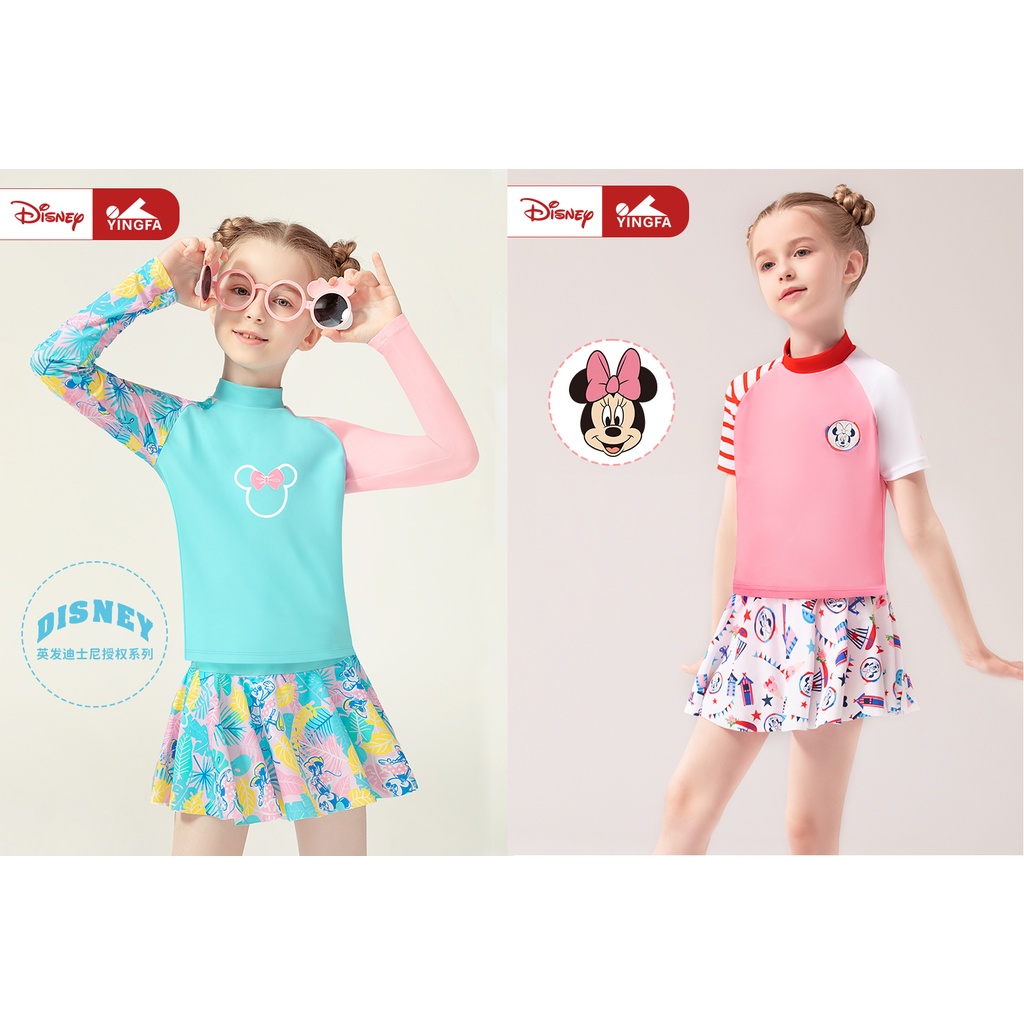 Váy bơi bé gái Yingfa -Disney D23151 D23152
