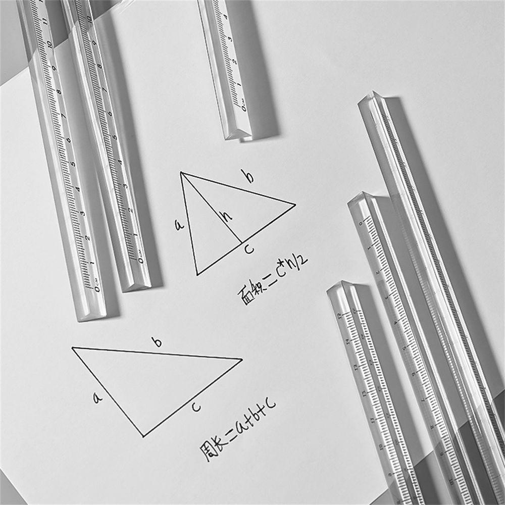 Thước Kẻ Thẳng Trong Suốt 15 / 20cm