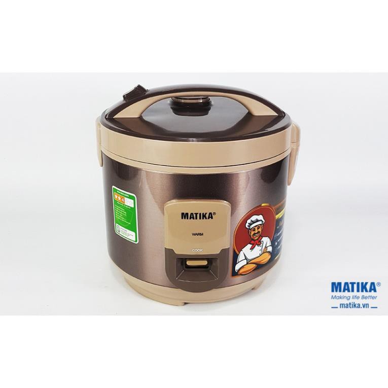 Nồi cơm điện,nồi cơm Matika MTK-RC1875 với công nghệ nhiệt thông minh,bảo hành 12 tháng | BigBuy360 - bigbuy360.vn