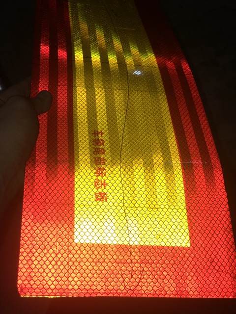 Sản phẩm gia đình làm: phản quang tấm to