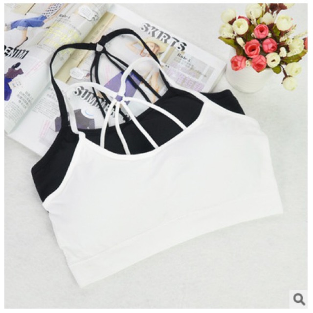[Xả Kho] Áo Lót Ngực Thể Thao 4 Dây Lưng Có Độn Mút Tôn Dáng Không Gọng | BigBuy360 - bigbuy360.vn