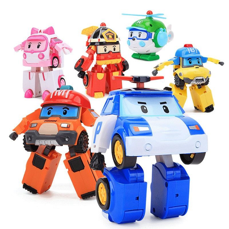 _Robocar Poli _Robot Ô Tô Biến Hình Cho Trẻ