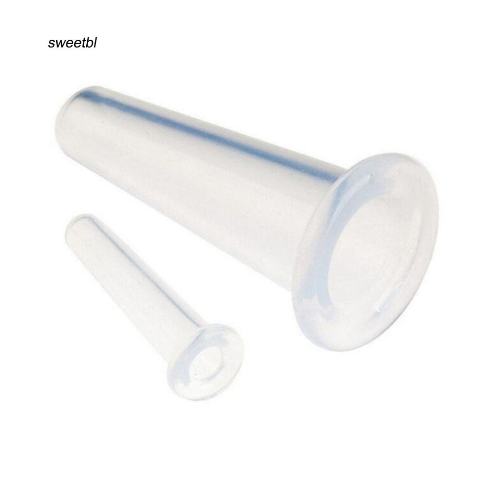 Cốc Giác Hơi Mát Xa Mặt / Mắt Bằng Silicone Chống Cellulite