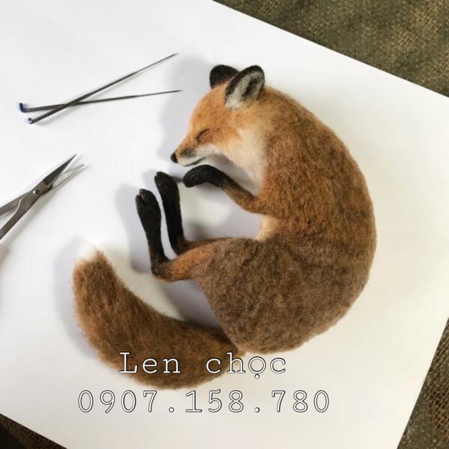 Kim chọc len - len chọc Needle felt