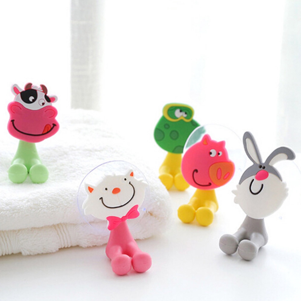 Giá Treo Bàn Chải Đánh Răng Bằng Silicon Hình Động Vật Thân Thiện Với Môi Trường