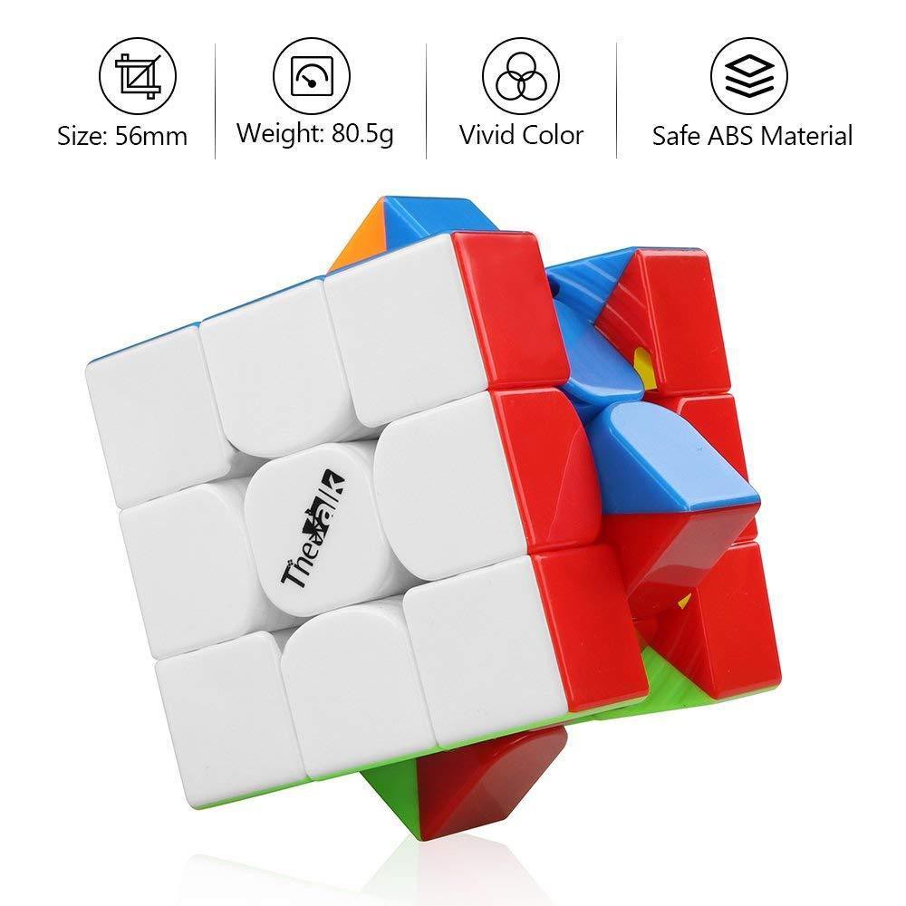 Đồ chơi Rubik 3x3 The Valk 3 Stickerless - Rubik Cao Cấp Quốc Tế ( Tặng dầu bôi trơn Rubik )