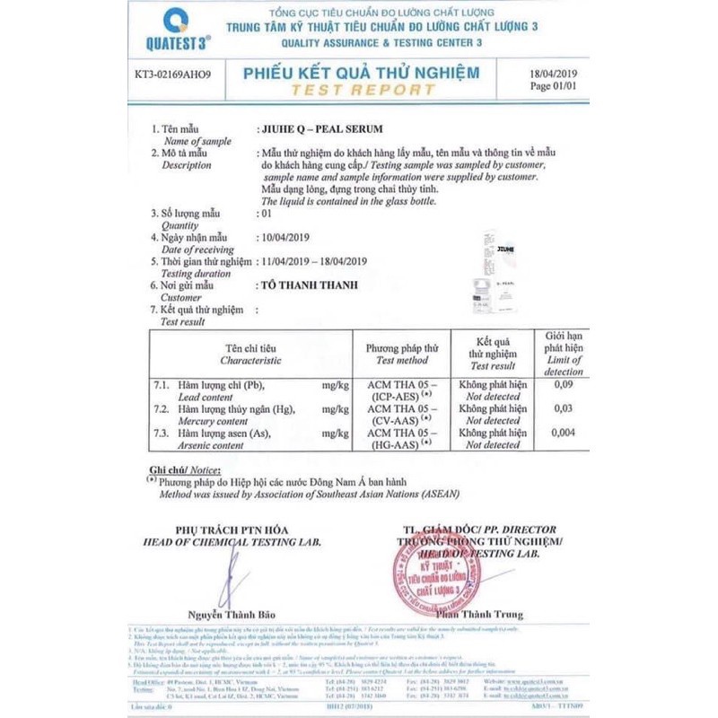 Serum Mụn Jiuhe Acne Extra 5ml Thanh Tô Chính Hãng