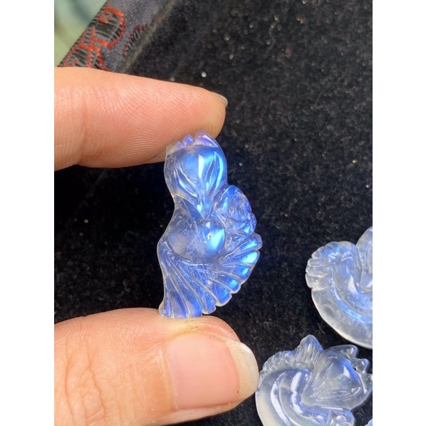 Mặt dây chuyền đeo cổ Hồ Ly chúa đá mặt trăng Moon cho đường tình duyên may mắn 🍀