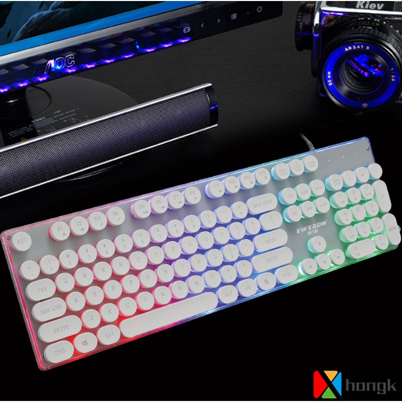 Bàn phím giả cơ cổ điển có dây có đèn led Eweadn Classic GX60 Xgamingstore -dc2868