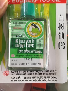 Dầu KHUYNH DIỆP OPC