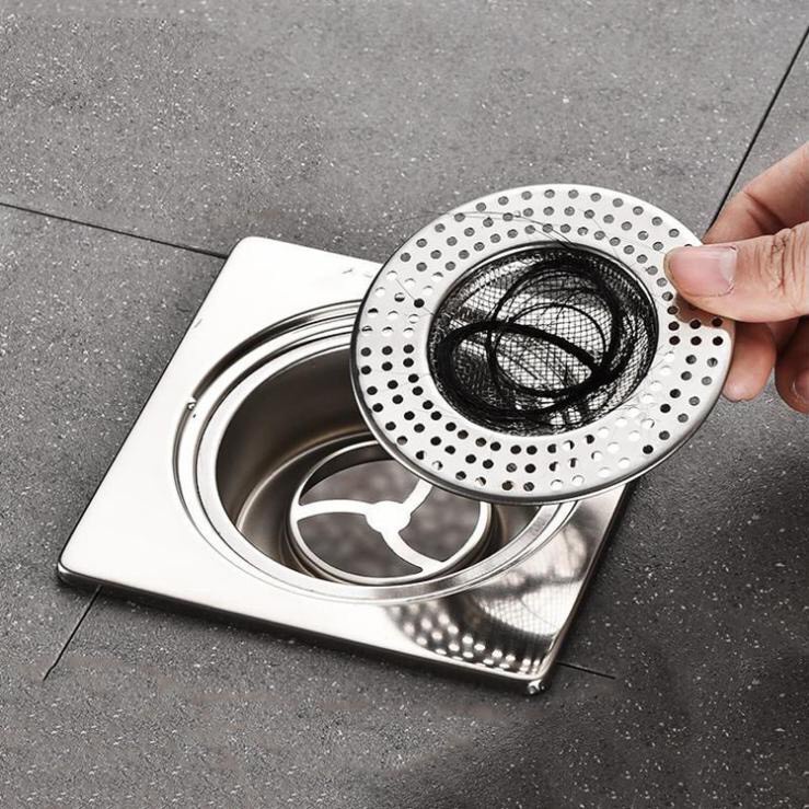 Lưới lọc Inox thoát sàn phòng tắm giúp thoát nước nhanh chống tắc nghẽn