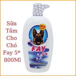 Sữa tắm trị ve fay 5*800ml-"cực thơm" mượt lông -