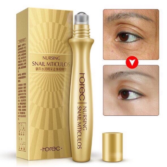 Thanh lăn mắt tinh chất Ốc Sên Rorec - Bioaqua