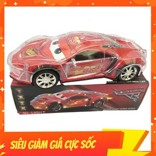 Đồ Chơi Xe Macqueen Chạy Pin Phát Sáng, Có Nhạc, Di Chuyển Tránh Vật Cản, Thiết Kế Khỏe Khoắn