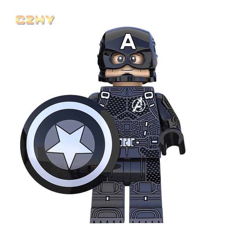 Bộ Đồ Chơi Lắp Ráp Lego Mô Hình Captain America Dành Cho Bé
