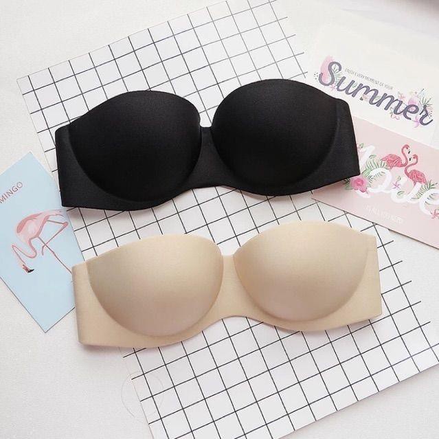 Áo ngực nữ quây không dây SPORTY, Bra nâng ngực không gọng quai ngang hở lưng sexy ML10