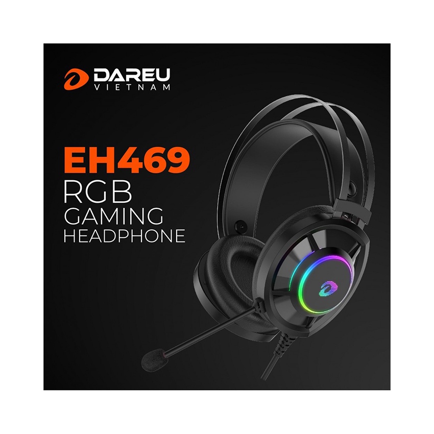 Combo Bàn Phím Cơ Chuột Tai nghe Gaming DAREU BLACK Led RGB - DAREU EK810 / EM908 / EH469