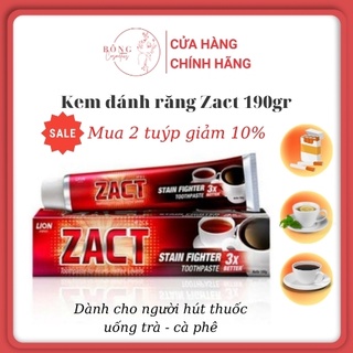 Kem đánh răng ZACT 190g , nhập khẩu chính hãng