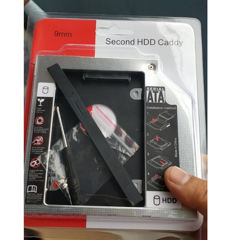 Hộp Đựng Ổ Cứng Caddy Bay SATA 3.0 Gắn Thêm Ổ Cứng Cho Laptop - Loại 9.5mm | BigBuy360 - bigbuy360.vn