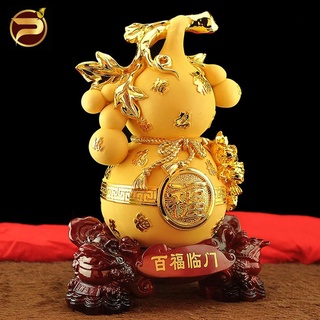 Hồ lô chiêu hút tài lộc phong thủy trưng bày