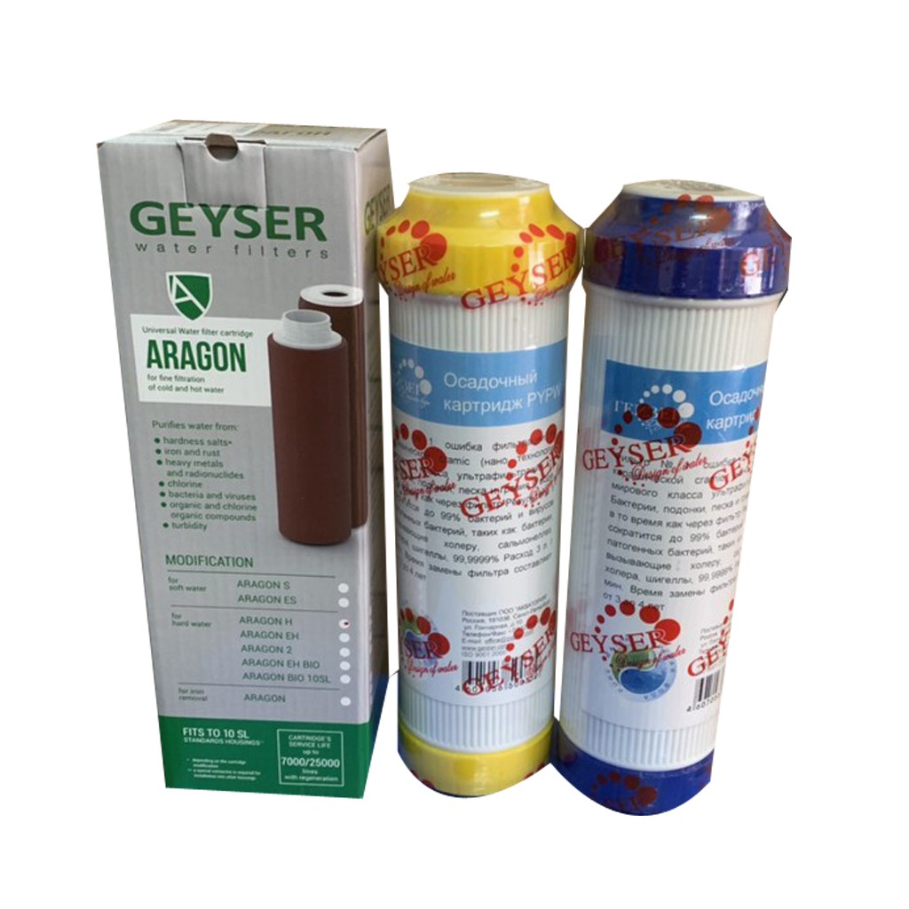 Bộ 3 Lõi Lọc 123 Nano Geyser