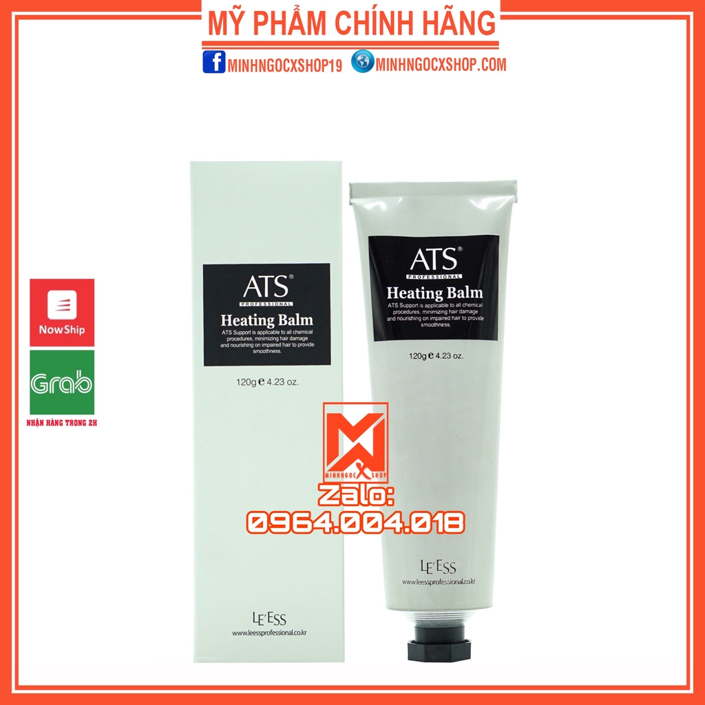 Kem sấy bảo vệ tóc khỏi nhiệt nóng ATS Heating Balm 120g