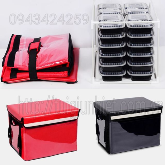 Túi giữ nhiệt giao hàng trà sữa