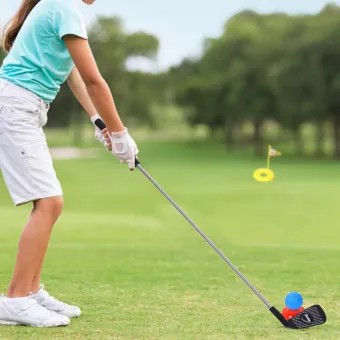 Bộ Đồ Chơi Golf Cho Trẻ Em, 10 Món Đồ Chơi Mini Câu Lạc Bộ Golf Cho Trẻ Em, Trò Chơi Ngoài Trời, Học Tập Đặt Golf 