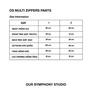 Quần Denim dáng suông Oursymphony