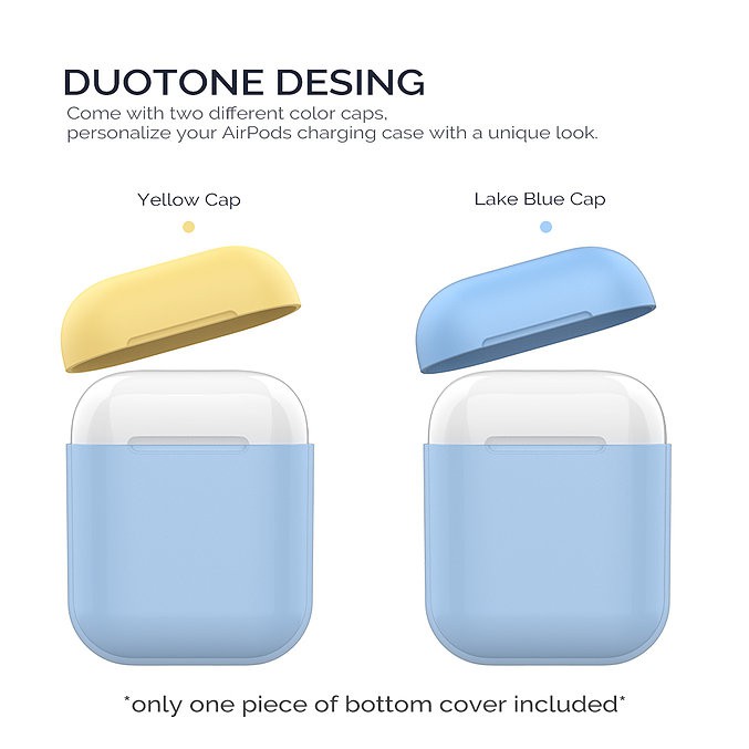 Ốp Airpods 1 2 Silicone Cao Cấp Đầu 2 Màu Chính Hãng Aha Style Amazon