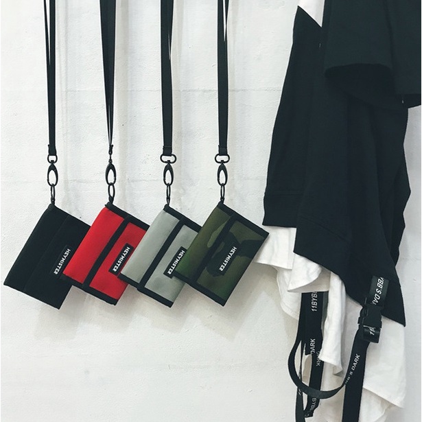 HeyMister - Ví thời trang vải Canvas chống nước cao cấp HM14