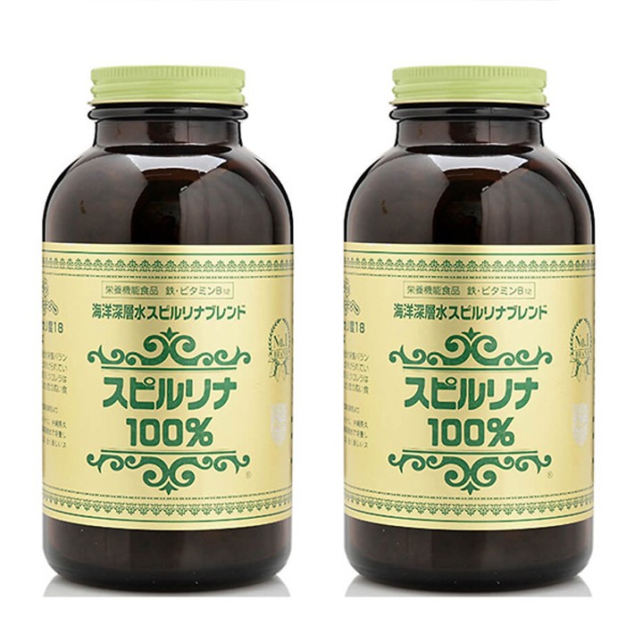 Tảo Xoắn Spirulina Nhật Bản - Lẻ 100 viên - Dùng để đắp mặt nạ