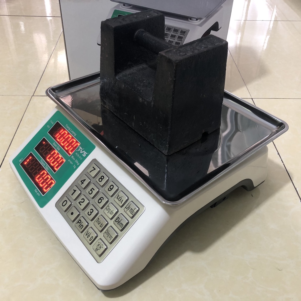 Cân tính tiền điện tử- Cân Điện Tử Bán Hàng Tiếng Việt 30kg/5g giá rẻ.