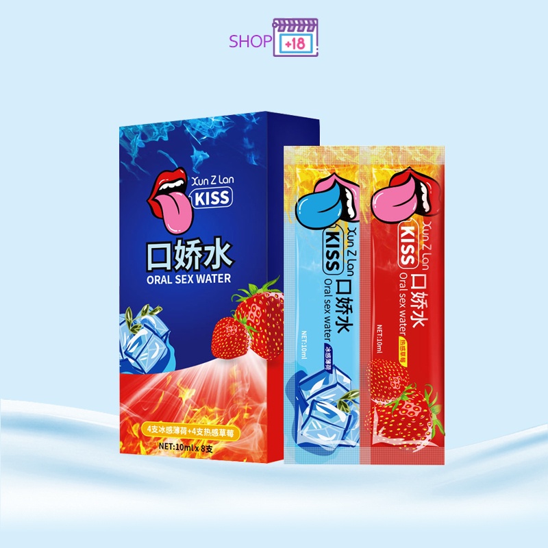 Gel hot kiss nóng lạnh hương dâu gói 10ml