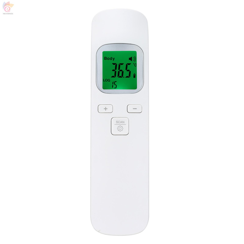 ET Non-Contact Infrared Thermometer Handheld Digital Forehead Thermometer Portable Body Object Temperature Gauge °C/°F Switchable LCD Backlight Display