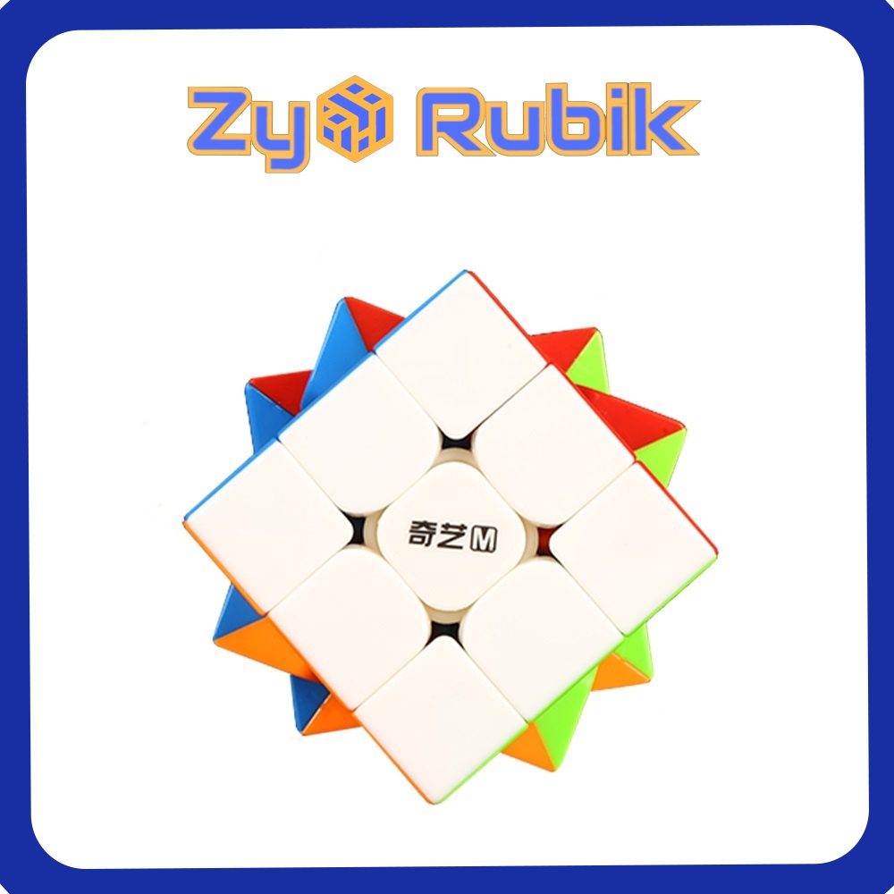 Rubik 3x3 RS3M 2020 MFJS - Rubik Nam Châm Stickerless 3 Tầng - ZyO Rubik