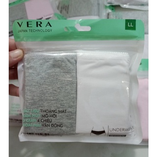 Combo 2 quần lót nữ cotton vera
