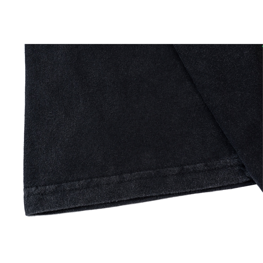 Vintage Tee American Washed Distressed Vintage Torn Print High Street Short Sleeve T-Shirt