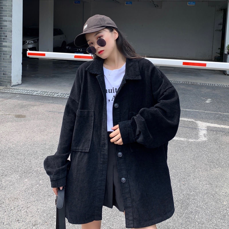 【Yuki】Áo sơ mi fom rộng có túi trước ngực siêu phong cách | BigBuy360 - bigbuy360.vn