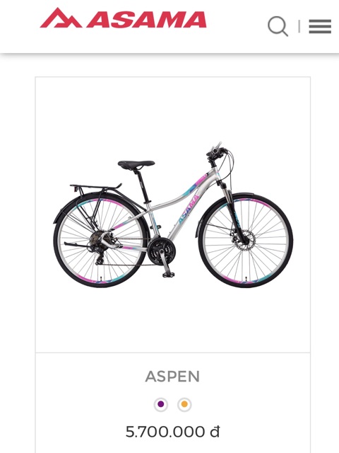 Xe đạp ASAMA ASPEN