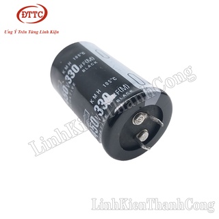 Bộ 2 Chiếc Tụ Hóa 330uF 450V Chân Cứng 30x50mm (Tháo Máy)