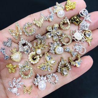 Charm nail-charm nơ hoa 1